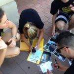 A group of people participating in a marketing workshop.