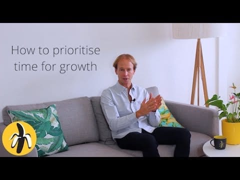 How to prioritize time for business growth!