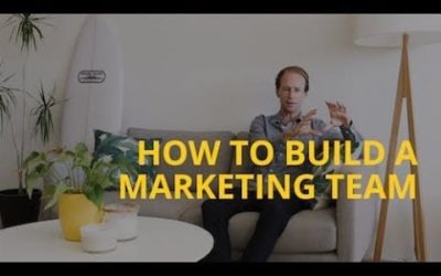 How To Build A Marketing Team