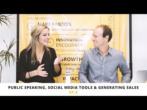 Public Speaking, Social Media Tools & Generating Sales