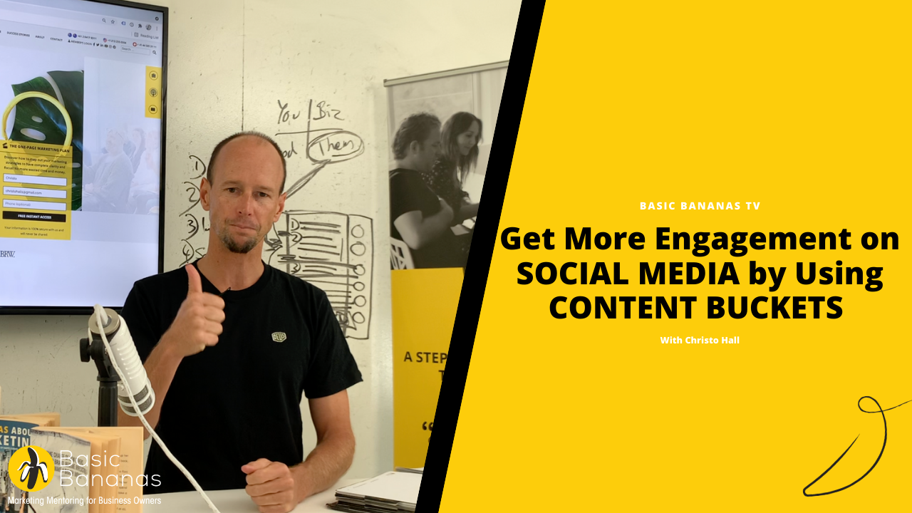 Get More Engagement on SOCIAL MEDIA by Using CONTENT BUCKETS Basic